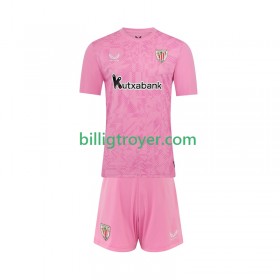 Billige Fotballdrakter Athletic Bilbao Keeper Barn Bortedraktsett 2025/26 Kortermet